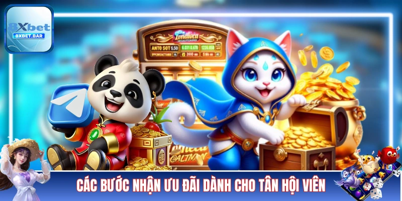 Các bước nhận ưu đãi dành cho tân hội viên